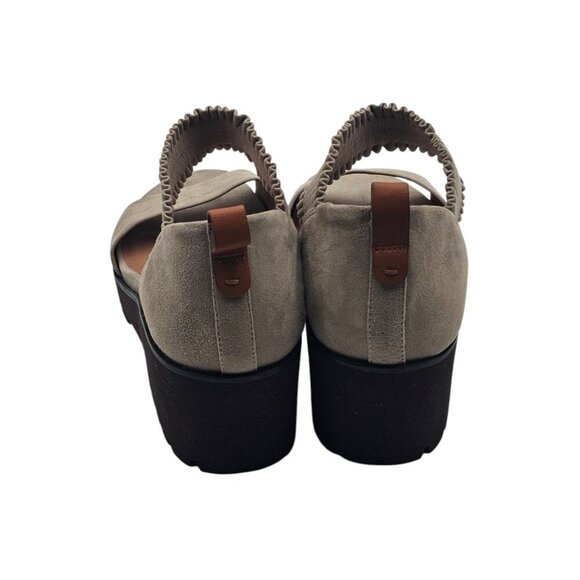 Women's - Gentle Souls by Kenneth Cole Anja Elastic Heeled Sandals, Size 10 - Picture 4 of 10